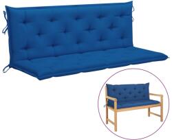 vidaXL Pernă bancă de grădină, albastru, 150 cm, material oxford (315026)