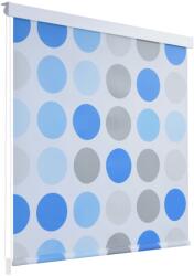 vidaXL Roletă perdea de duș 160x240 cm Model cercuri (142857) Perdea de dus
