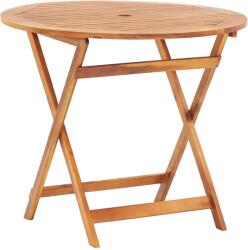 vidaXL Masă de grădină pliabilă, 90 x 75 cm, lemn masiv de acacia (46347)
