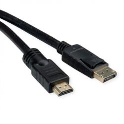 Roline Cablu Displayport la HDMI 4K60Hz T-T 10m, Roline 11.04. 5777 (11.04.5777-5)