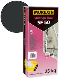 Murexin SF 50 Trass Kőfugázó 4-30 mm, sötétszürke 25 kg (9494)