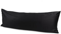 4home Faţă de pernă 4Home, pentru pernă de relaxare Soţ de rezervă, satin negru, 50 x 150 cm, negru Lenjerie de pat