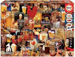 Educa Puzzle 1000 piese Vintage Beer Collage
