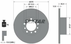 TEXTAR Disc frana TEXTAR 92009500 (92009500) - automobilus