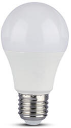 V-TAC Bec LED 9W, E27, A60, Thermoplastic Alb Natural (18528-)