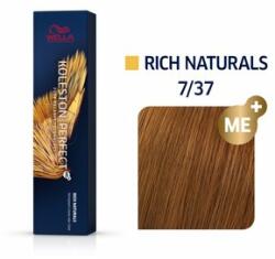 Wella Koleston Perfect Me+ Rich Naturals vopsea profesională permanentă pentru păr 7/37 60 ml