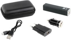 Clip Sonic Set accesorii telefon mobil TEA148, Baterie, USB, AC, Incarcator masina, Negru (TEA148) - pcone
