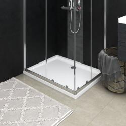 vidaXL Cădiță de duș dreptunghiulară din ABS, 80x100 cm (148903)
