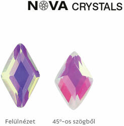 Crystalnails NOVA Crystal Gems Formakő - 3x5mm rombusz (aurora)