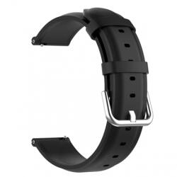 BSTRAP Leather Lux curea pentru Samsung Galaxy Watch 3 45mm, black (SSG015C06)