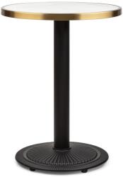 Blumfeldt Patras Jewel, masă din marmură, stil Art Nouveau, Ø: 57, 5 cm, înălțime: 75 cm, suport din fontă (GDMC1-PatrasLx-Cic) (GDMC1-PatrasLx-Cic) - electronic-star