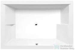 SAPHO POLYSAN DUPLA asszimetrikus fürdőkád 180x120x54cm tartó kerettel, fehér (13711) (13711) - furdoszoba-szaniter