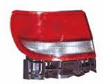 DEPO Stop spate lampa Toyota Carina E (T19), 04.1992-1995 Sedan, spate, fara omologare, fara suport bec, exterior, rosu-fumuriu, 81560-2B260, Stanga Kft Auto (812287)