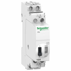 Schneider Electric Schneider A9C30115 ACTI9 ITL16A impulzusrelé, 1NO 1NC, 24VAC, 12VDC (A9C30115)