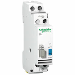 Schneider Electric Schneider A9E15537 ACTI9 iRLI váltó relé, 2P, 10A, Uc 24VAC (A9E15537)