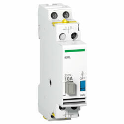 Schneider Electric Schneider A9E15540 ACTI9 iERL váltó relé kiterjesztés, 2P, 10A, Uc 48VAC (A9E15540)