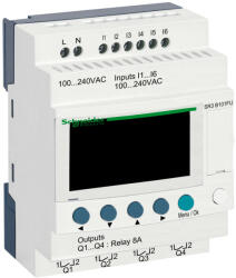 Schneider Electric Schneider SR3B101FU 10 I/O, relés, óra, 230VAC (SR3B101FU)