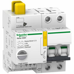 Schneider Electric Schneider A9C65210 ACTI9 Reflex iC60H beépített megszakító vezérlés, 2P, C, 10A (A9C65210)