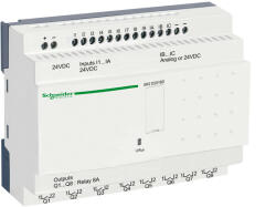 Schneider Electric Schneider SR2D201BD 20 I/O, 2 analóg bemenet, relés, 24VDC (SR2D201BD)