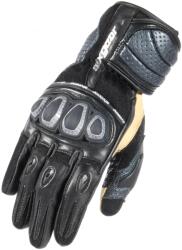 Sixgear Mănuși Moto din Piele Perforată & Textil SIXGEAR SPYDAIR · Negru / Gri