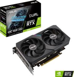 ASUS GeForce RTX 3060 12GB Dual V2 OC GDDR6 192bit (DUAL-RTX3060-O12G-V2/90YV0GB2-M0NA10) Videokártya