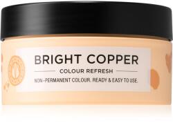 Maria Nila Colour Refresh Bright Copper mască fină de hrănire fără pigmenți permanenți de culoare rezistă la 4 - 10 spălări 7.40 100 ml