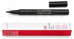 Clarins Graphik Ink Liner széles applikátorú szemhéjtus 01 Intense Black 0, 4 g