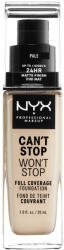 NYX Professional Makeup Can't Stop Won't Stop Foundation Cappuccina Alapozó 10.7 g