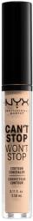 NYX Cosmetics Can't Stop Won't Stop Concealer Vanila 3.5 ml