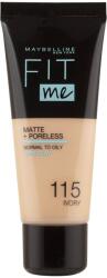 Maybelline Fit Me Matte & Poreless 105 Natural Ivory 30 ml