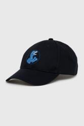 PS Paul Smith șapcă culoarea albastru marin, cu imprimeu 9BY8-CAM0A4_59X