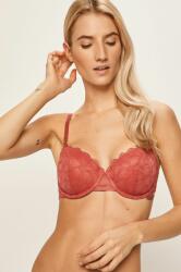 DKNY Sutien culoarea roz, dantela, material neted 9B84-BID128_43X