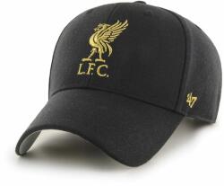47 brand 47brand șapcă EPL Liverpool culoarea negru, cu imprimeu 99KK-CAU01J_99X