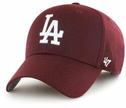 47brand șapcă MLB Los Angeles Dodgers culoarea roșu, cu imprimeu 99KK-CAM0A1_92X