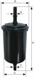 Mann-filter filtru combustibil MANN-FILTER PL 603/1 x (PL 603/1 x) - automobilus
