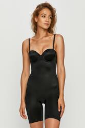 Spanx - Alakformáló body Strapless Cupped Mid-Thigh - fekete XS