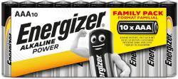 Energizer Baterii cu micropencil Alkaline Power - 10x AAA - family pack - Energizer