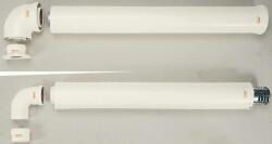 Immergas Ø 80/80 mm-es ikercsöves, szigetelt szétválasztott készlet (3.010233) - hideget