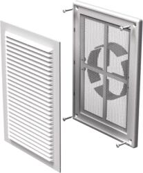 Vents MV 125VD Műanyag Szellőzőrács Állítható Csőcsatlakozóval (MV-125VD) - hideget