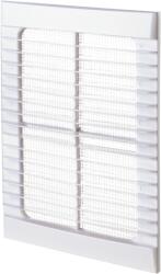 Vents MV 126-1 Ragasztható Műanyag Szellőzőrács Vízszintes Rácsozással (MV-126-1) - hideget