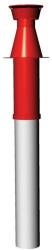 Ricom Gas 80/125-ös Tetőátvezető készlet - vörös (PP80/125DDBR) - hideget