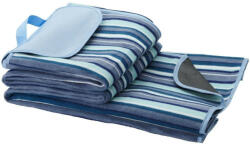 Everestus Patura picnic 145x130 cm, rezistenta la apa, Everestus, RA01, poliester, Poliester, alb, albastru (EVE06-10013700) Patura