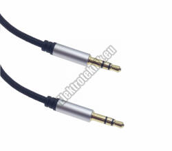  E271-1 Harisnyázott jack kábel 3, 5mm sztereó dugó-dugó