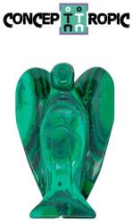  Inger din Malachit de Sinteza - 5 x 3-3, 5 mm - 1 Buc