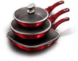 Berlinger Haus Burgundy Metallic Line 6 db-os (BH/6189)