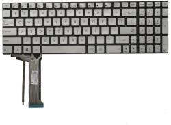 ASUS Tastatura Asus N552V iluminata US argintie