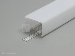 Topmet LED profil VARIO E9 click fedél 4000mm opál (V3560038)
