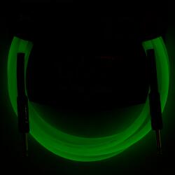 Fender Glow in the Dark Cable, Green 3m