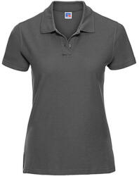 Russell Europe Női galléros póló rövid ujjú Russell Europe Better Polo Ladies' - 2XL, Titanium