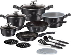 Berlinger Haus Metallic Line Carbon Pro Edition 18 piese (BH/6887)